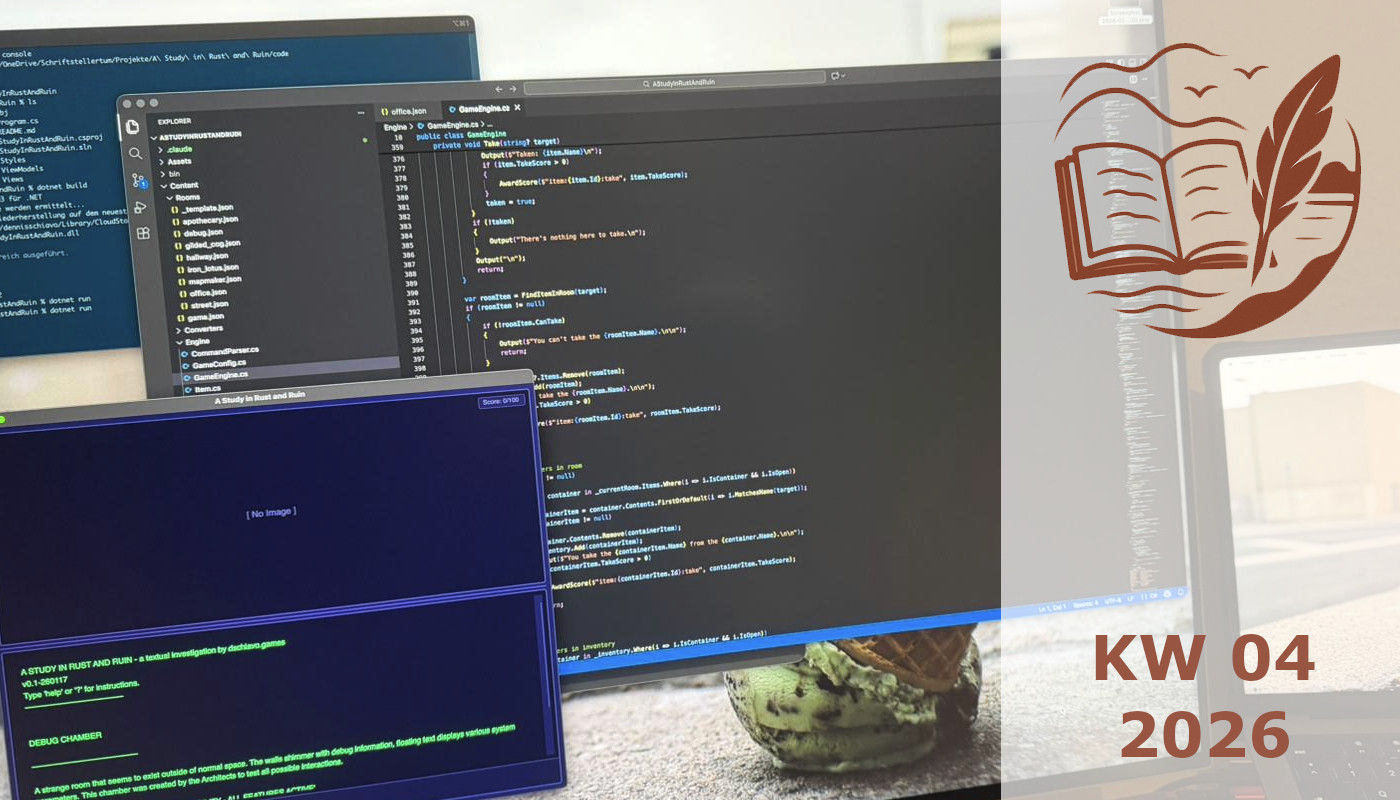 Schreibtagebuch – KW04/2026